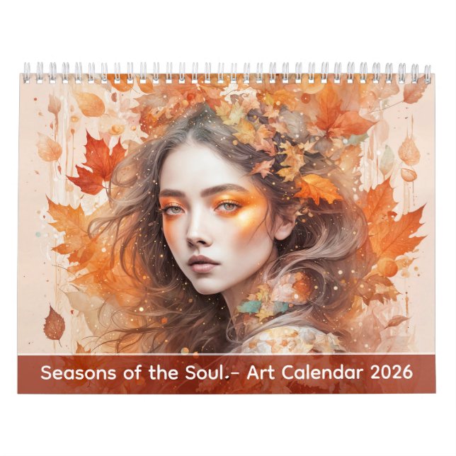 Seasons of the Soul – Art Calendar 2026 (Cover)