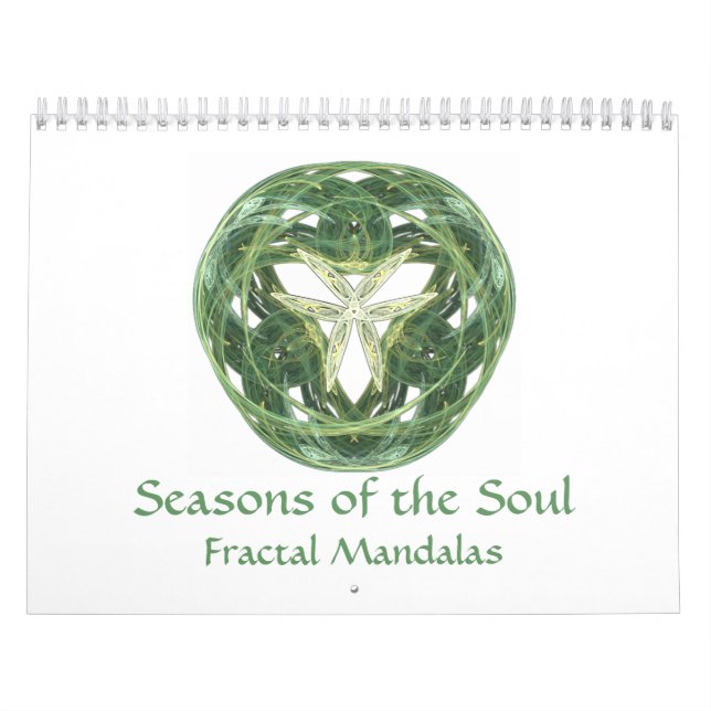 Seasons of the Soul, Fractal Mandalas Calendar (Cover)