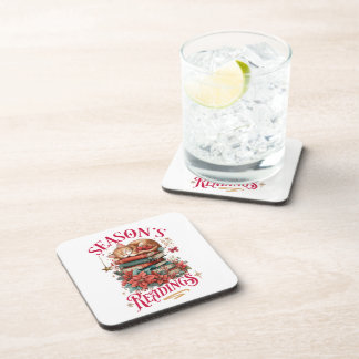 Season's Readings Cosy Kitten Coaster