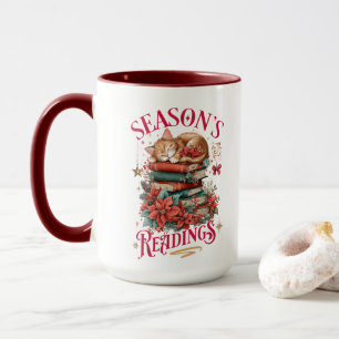 Season's Readings Cosy Kitten Mug