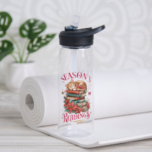 Season's Readings Cosy Kitten Water Bottle