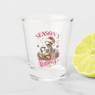 Season's Readings Shot Glass