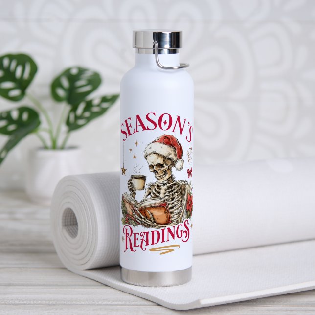Season's Readings  Water Bottle (Yoga (Rotated))