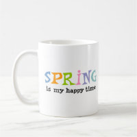 seasons spring happy time coffee mug