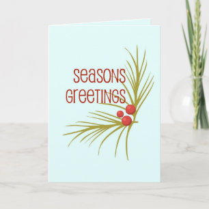 SeasonsGreetings Holiday Card