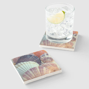 Seasshells Stone Coaster