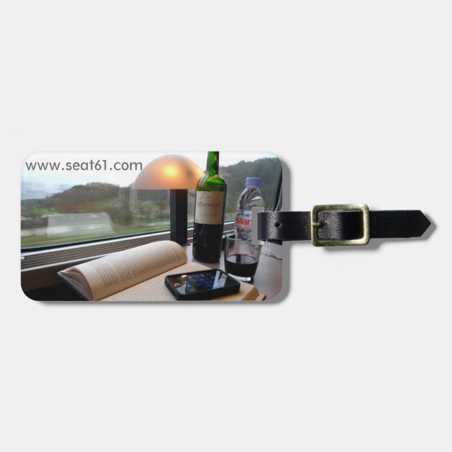 Seat61 TGV luggage label (Front Horizontal)