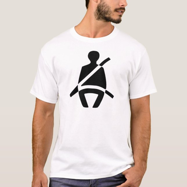 Seat Belt Symbol T-Shirt (Front)