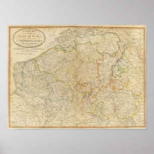 Seat of war Netherlands Poster