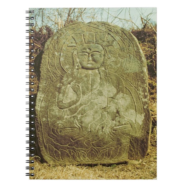 Seated Bodhisattva, Korean, c.985 AD (granite) Spiral Notebook (Front)