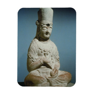 Seated Bodhisattva of Hansong-sa, Korea, 10th cent Magnet