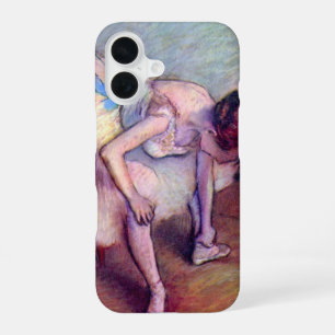Seated Dancer by Edgar Degas, Vintage Ballet Art iPhone 16 Case