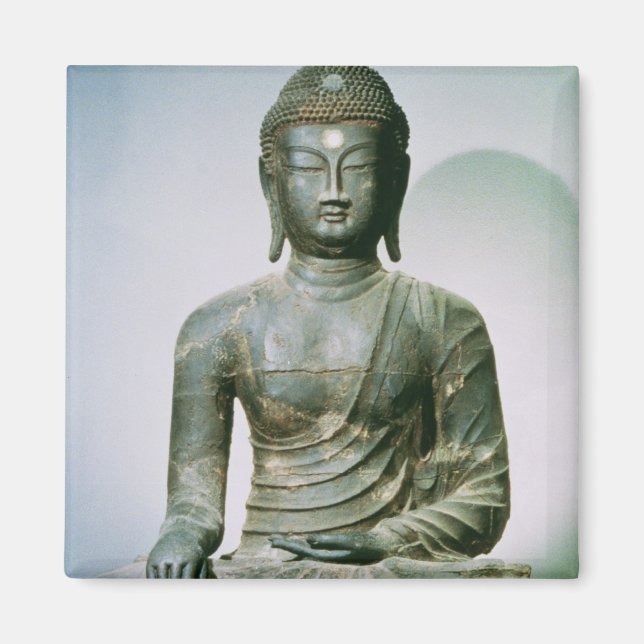 Seated Sakyamuni Buddha from Ch'ungung-ni (iron) Magnet (Front)