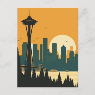 SEATTLE #1 POSTCARD