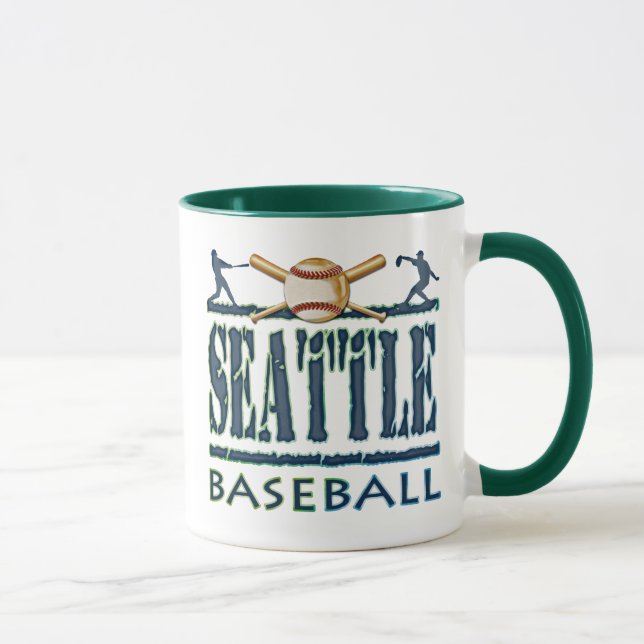 Seattle Baseball Mug (Right)