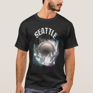 Seattle Baseball Retro T-Shirt