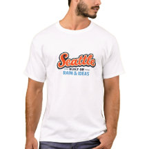 Seattle Built on Rain & Ideas T-Shirt – Vintage