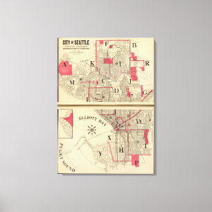 Seattle Canvas Print