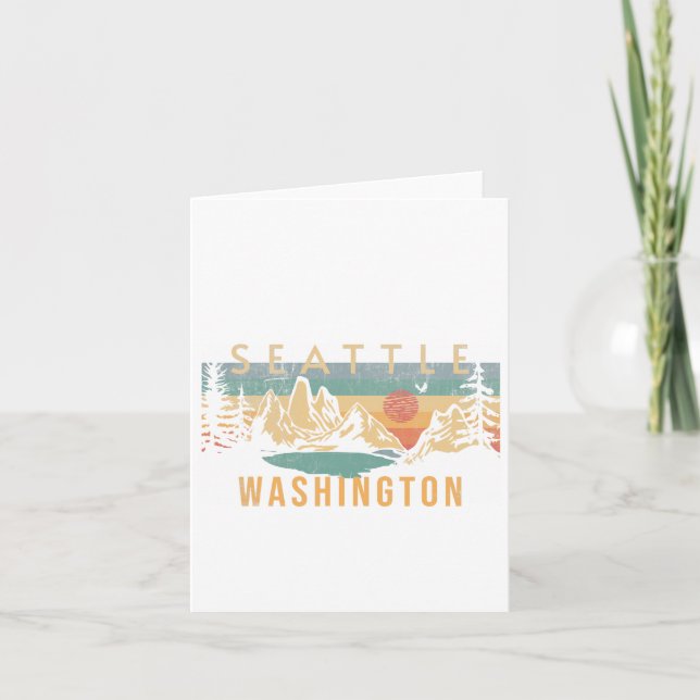 Seattle  card (Front)