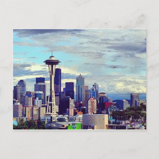 Seattle City Postcard (Front)