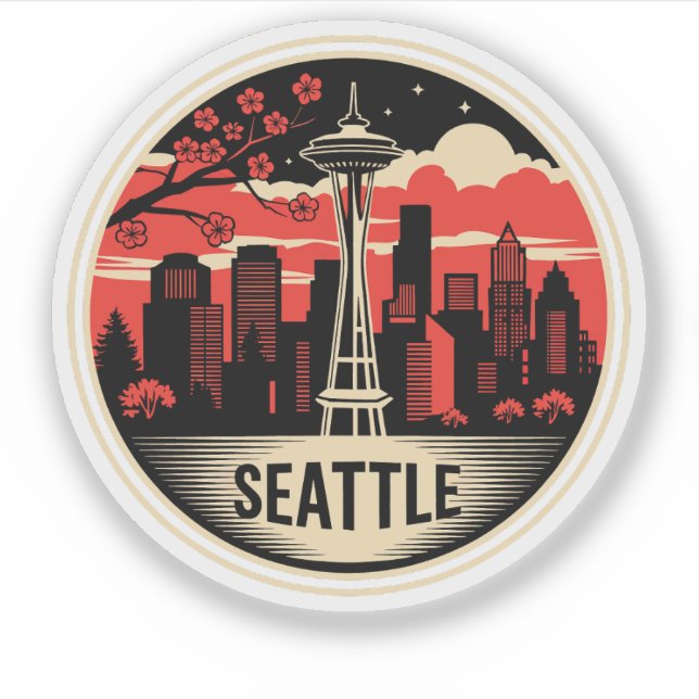 Seattle City Washington USA (Front)