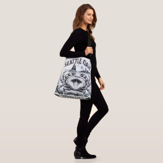 Seattle Coast Dungeness Crab Crossbody Bag
