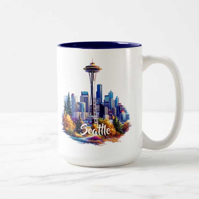 Seattle Coffee Mug (Right)