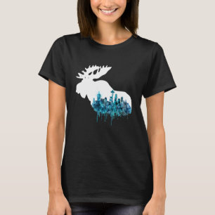 Seattle Downtown City Skyline Wa Washington Pride T-Shirt