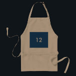 Seattle Football Fan 12 Apron<br><div class="desc">Show your Seattle Football team spirit while tailgating or partying with this "12" apron. Makes a great gift for a Seahawks fan.  Personalise with your fan's name or other text.</div>