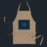 Seattle Football Fan 12 Apron<br><div class="desc">Show your Seattle Football team spirit while tailgating or partying with this "12" apron. Makes a great gift for a Seahawks fan.  Personalise with your fan's name or other text.</div>