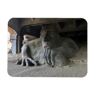 Seattle Fremont Troll #1 Magnet