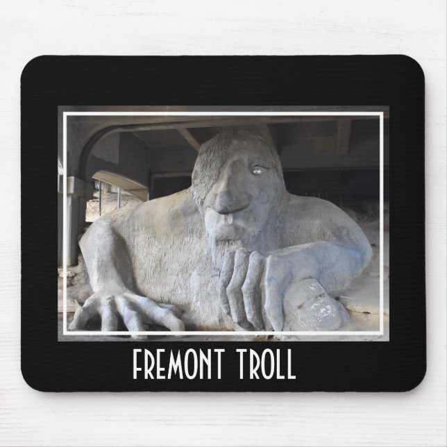 Seattle Fremont Troll Mousepad (Front)