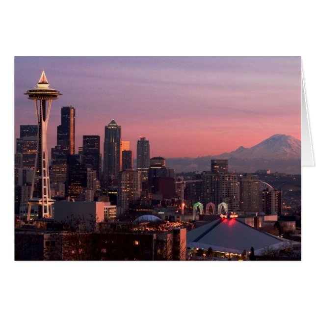 Seattle from Kerry Park. (Front Horizontal)