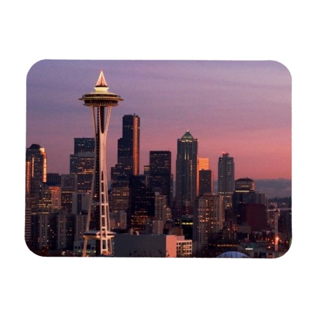 Seattle from Kerry Park. Magnet (Horizontal)
