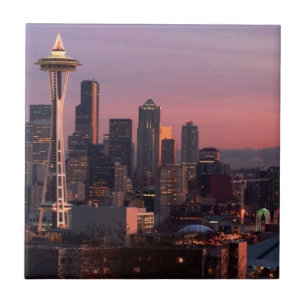 Seattle from Kerry Park. Tile