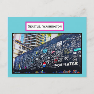 Seattle Graffiti Postcard