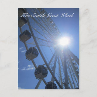 Seattle Great Wheel Postcard