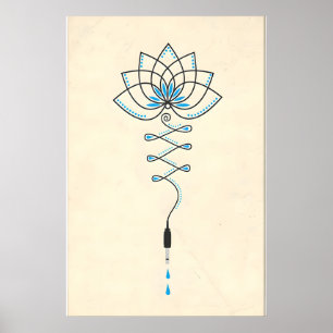 Seattle Grunge Inspired Original Design Print