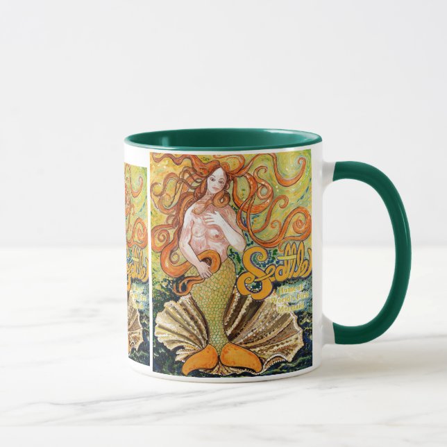 Seattle Mermaid Mug (Right)