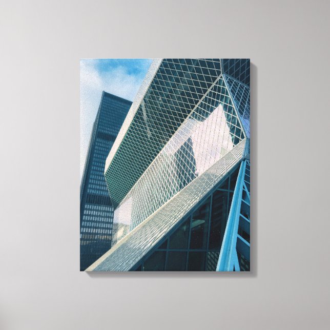 Seattle Modern Architecture Canvas Print (Front)