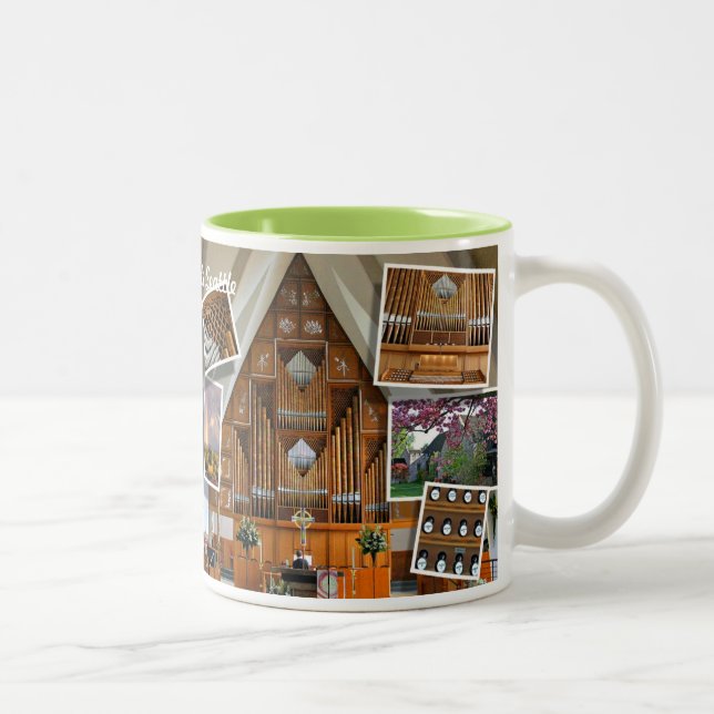 Seattle montage pipe organ mug (Right)