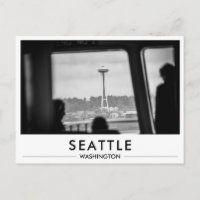 Seattle Photo Space Needle From Ferry