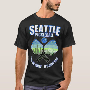 Seattle pickleball player pacific northwest T-Shirt