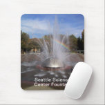 Seattle Science Centre Fountain Washington Photo Mouse Pad<br><div class="desc">Seattle, Washington travel photos make beautiful keepsake gifts. ⭐PERSONALIZE this template with your artwork. ⭐EDIT it further to make more changes. ⭐TRANSFER this design to any product. Visit all my stores at bit.ly/SandyspiderStores (cut and paste).</div>