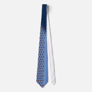 Seattle Seahawks (blue/navy) Football Fan Tie