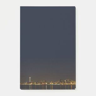 Seattle Skyline at Night Post-it Notes