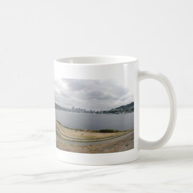Seattle Skyline from Gasworks Park Coffee Mug (Right)