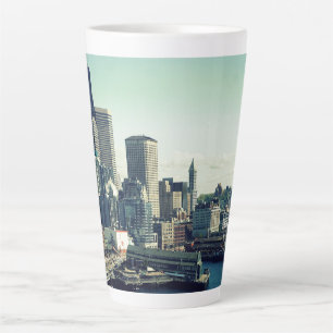 Seattle Skyline Latte Mug