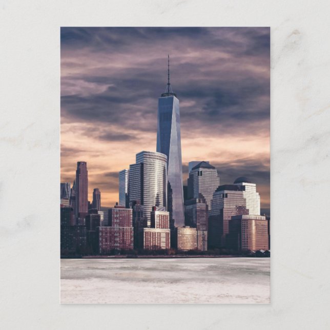 Seattle Skyline Postcard (Front)