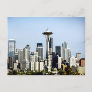 Seattle Skyline Postcard